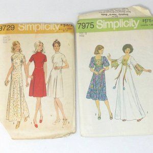 Vintage Simplicity Women's Sewing Patterns 1970s 12